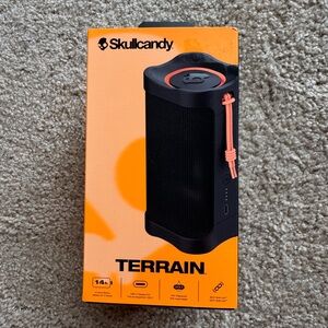 Skullcandy Terrain Water-Resistant Wireless Bluetooth Speaker (Black) NEW